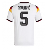 Tyskland Aleksandar Pavlovic #5 Hjemmebanetrøje VM 2026 Kort ærmer