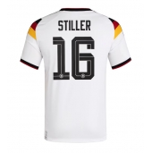 Tyskland Angelo Stiller #16 Hjemmebanetrøje VM 2026 Kort ærmer