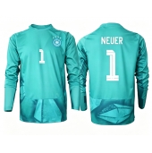 Tyskland Manuel Neuer #1 Målmand Hjemmebanetrøje VM 2026 Lange ærmer