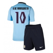 Uruguay Giorgian de Arrascaeta #10 Hjemmebanetrøje Børn VM 2026 Kort ærmer (+ bukser)