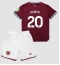 West Ham United Jarrod Bowen #20 Hjemmebanetrøje Børn 2025-26 Kort ærmer (+ bukser)