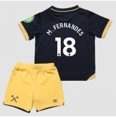 West Ham United Mateus Fernandes #18 Tredje trøje Børn 2025-26 Kort ærmer (+ bukser)