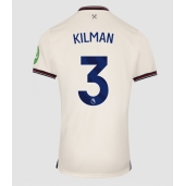 West Ham United Max Kilman #3 Udebanetrøje 2025-26 Kort ærmer