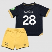 West Ham United Tomas Soucek #28 Tredje trøje Børn 2025-26 Kort ærmer (+ bukser)