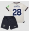 West Ham United Tomas Soucek #28 Udebanetrøje Børn 2025-26 Kort ærmer (+ bukser)