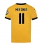 Wolves Hee-chan Hwang #11 Hjemmebanetrøje 2025-26 Kort ærmer