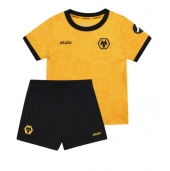 Wolves Hjemmebanetrøje Børn 2025-26 Kort ærmer (+ bukser)