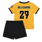 Wolves Jean-Ricner Bellegarde #27 Hjemmebanetrøje Børn 2025-26 Kort ærmer (+ bukser)