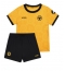 Wolves Jhon Arias #10 Hjemmebanetrøje Børn 2025-26 Kort ærmer (+ bukser)