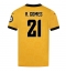 Wolves Rodrigo Gomes #21 Hjemmebanetrøje 2025-26 Kort ærmer