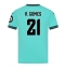 Wolves Rodrigo Gomes #21 Udebanetrøje 2025-26 Kort ærmer