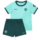 Wolves Udebanetrøje Børn 2025-26 Kort ærmer (+ bukser)
