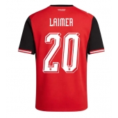 Østrig Konrad Laimer #20 Hjemmebanetrøje Børn VM 2026 Kort ærmer (+ bukser)
