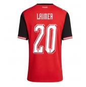 Østrig Konrad Laimer #20 Hjemmebanetrøje Dame VM 2026 Kort ærmer